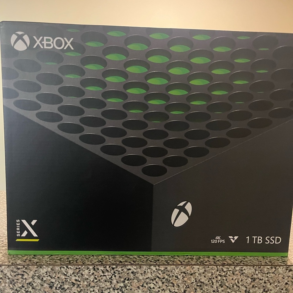 New Xbox Series X unopened
